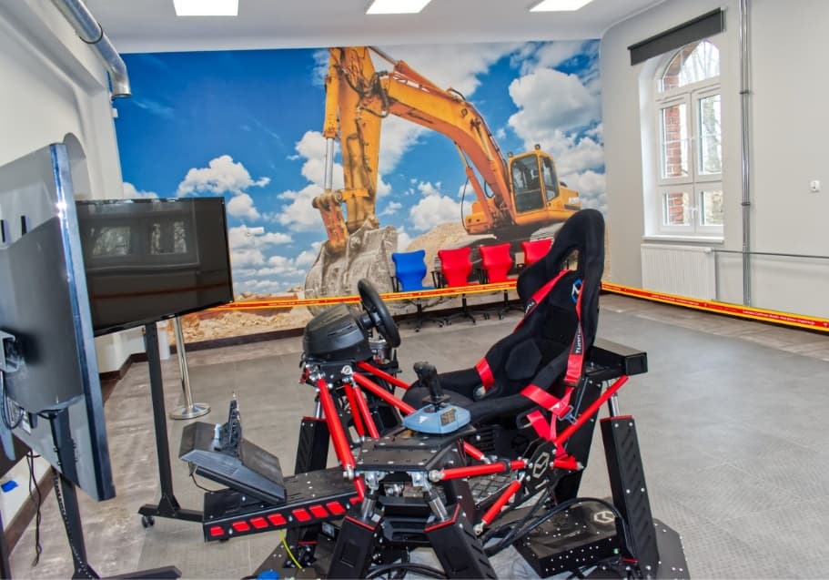Flight and Driving Simulators on the QS-S25 motion platform - photo 1