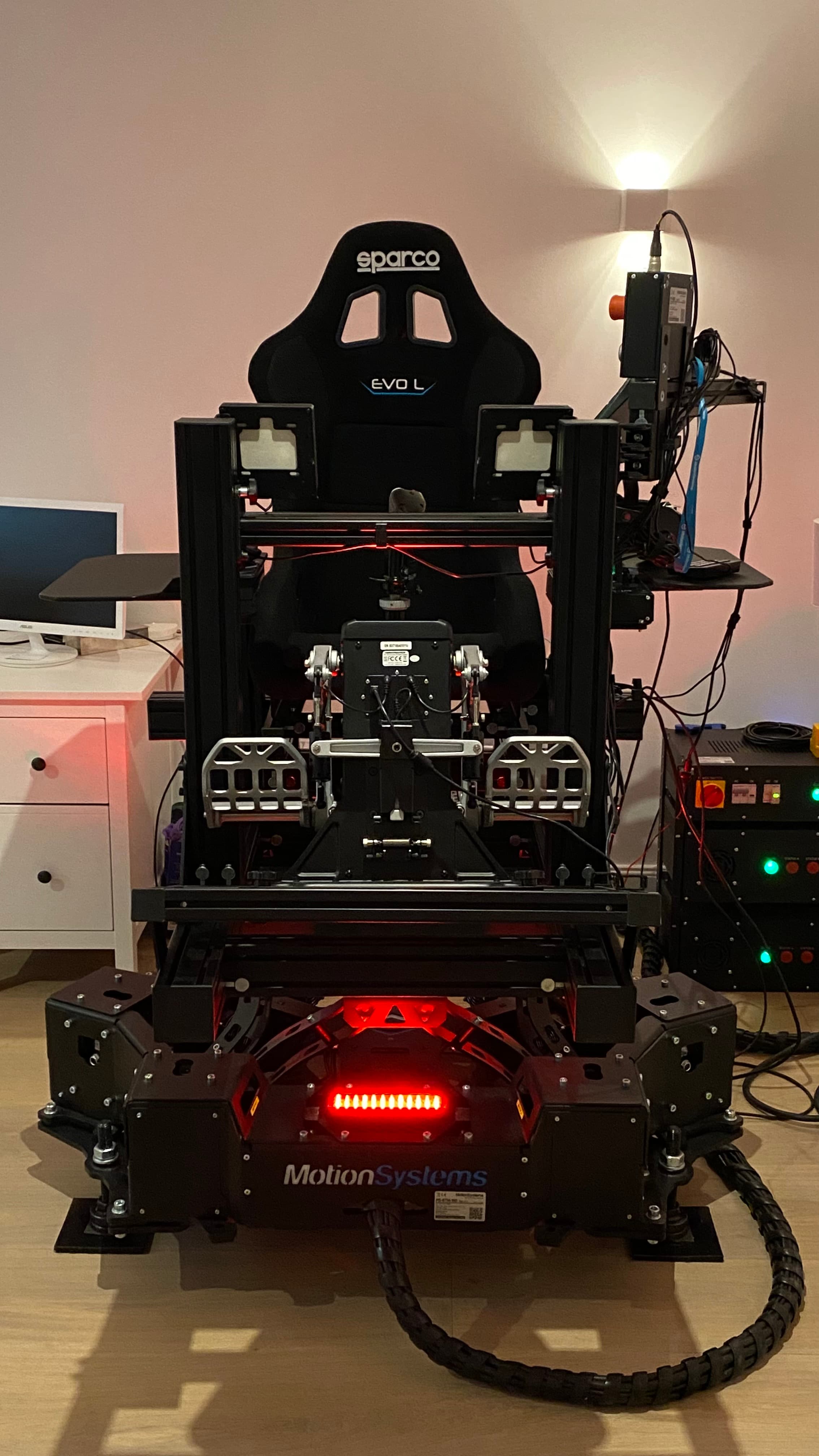 DCS Flight Simulator on the PS-6TM-150 motion platform - photo 2