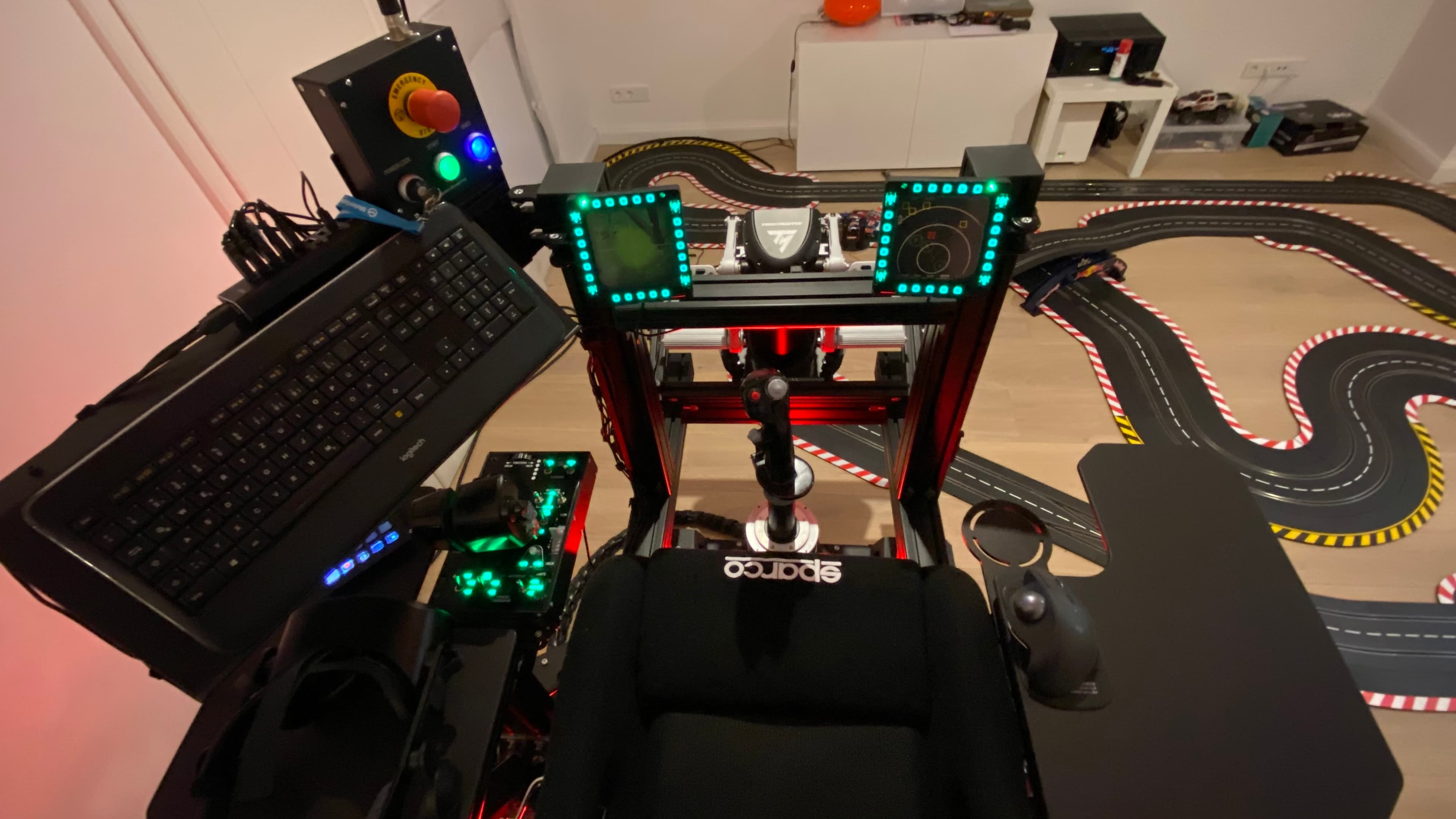 DCS Flight Simulator on the PS-6TM-150 motion platform - photo 4