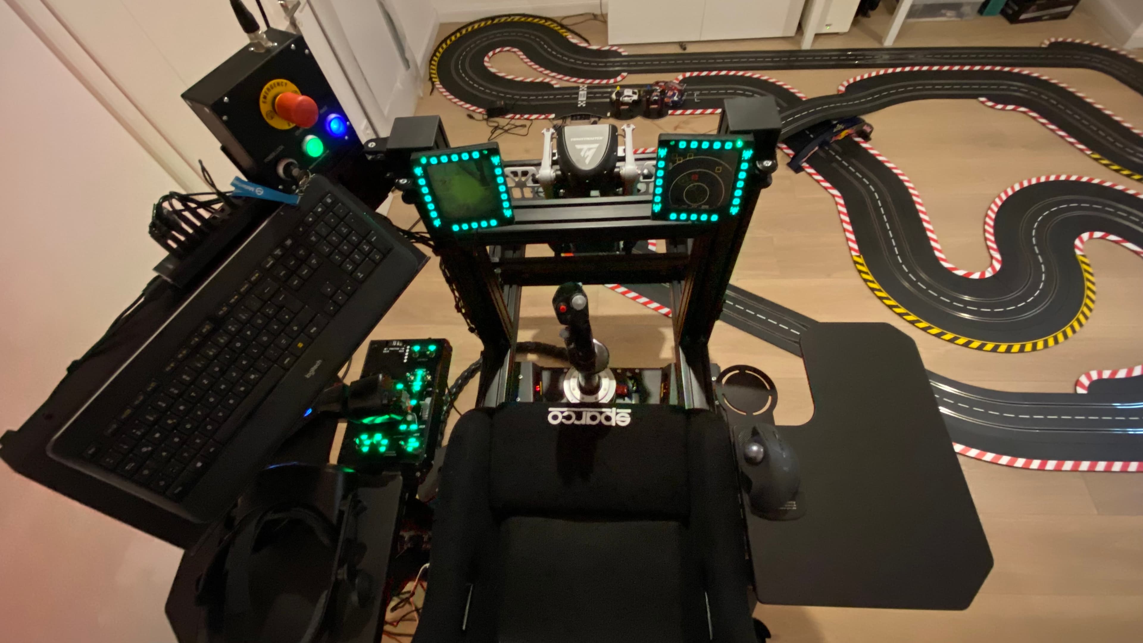DCS Flight Simulator on the PS-6TM-150 motion platform - photo 5