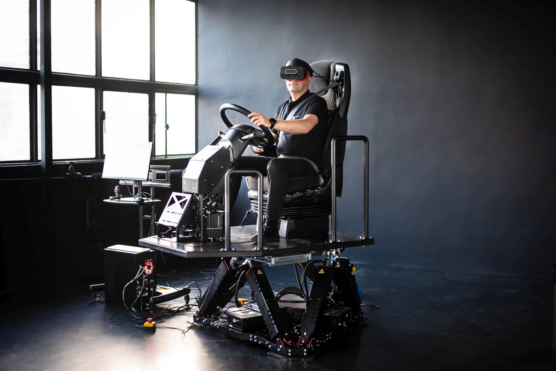 PatronVT Simulator on the PS-6TL-250 motion platform - photo 3