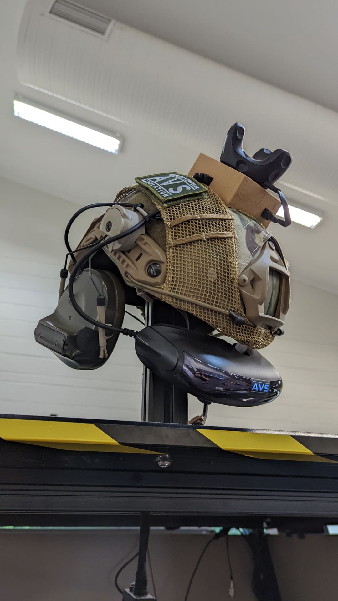 Protected Mobility Tactical Trainer on the QS-220 motion platform - photo 2