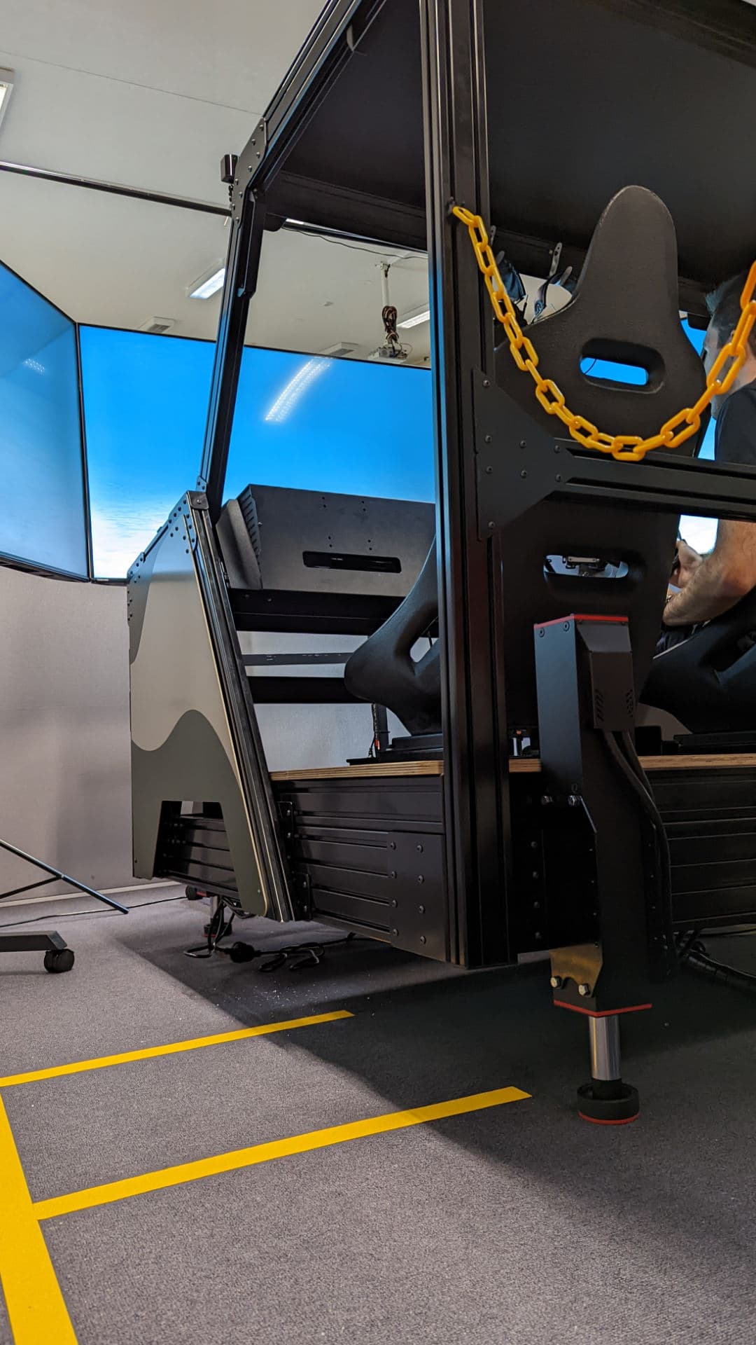 Protected Mobility Tactical Trainer on the QS-220 motion platform - photo 5