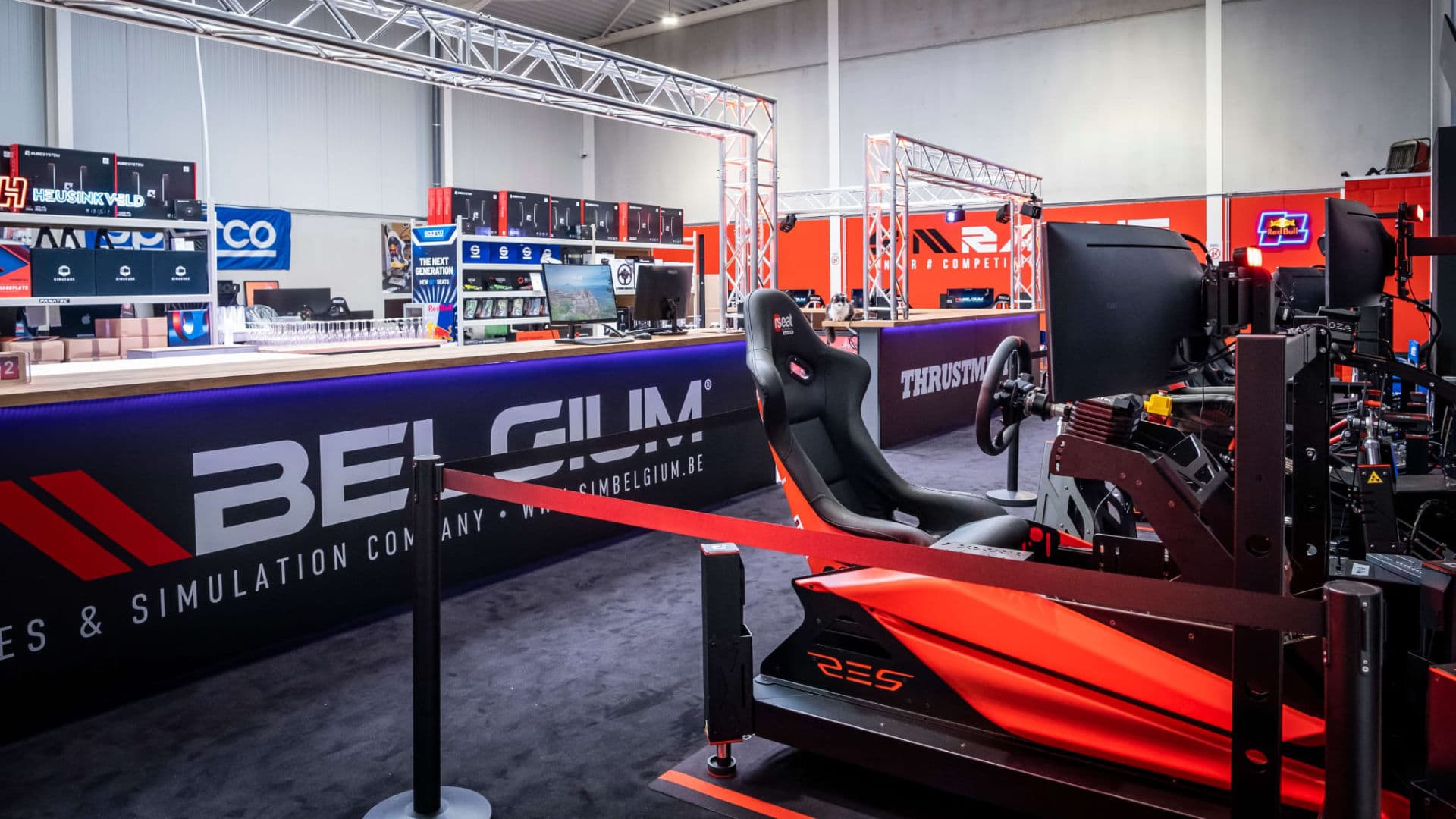 Sim Racing Center Merchtem in Belgium on the QS-V20 motion platform - photo 2