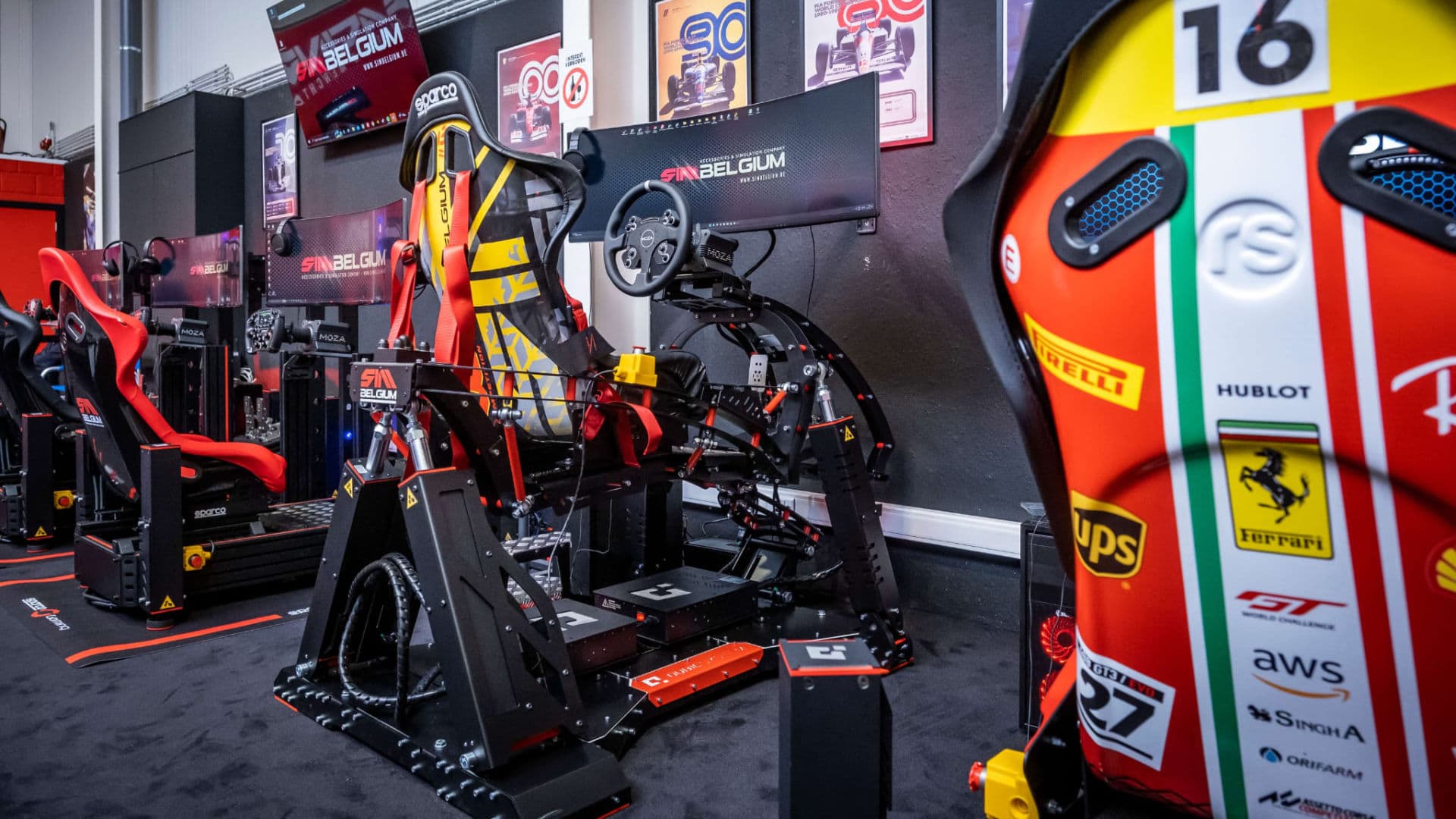Sim Racing Center Merchtem in Belgium on the QS-V20 motion platform - photo 6