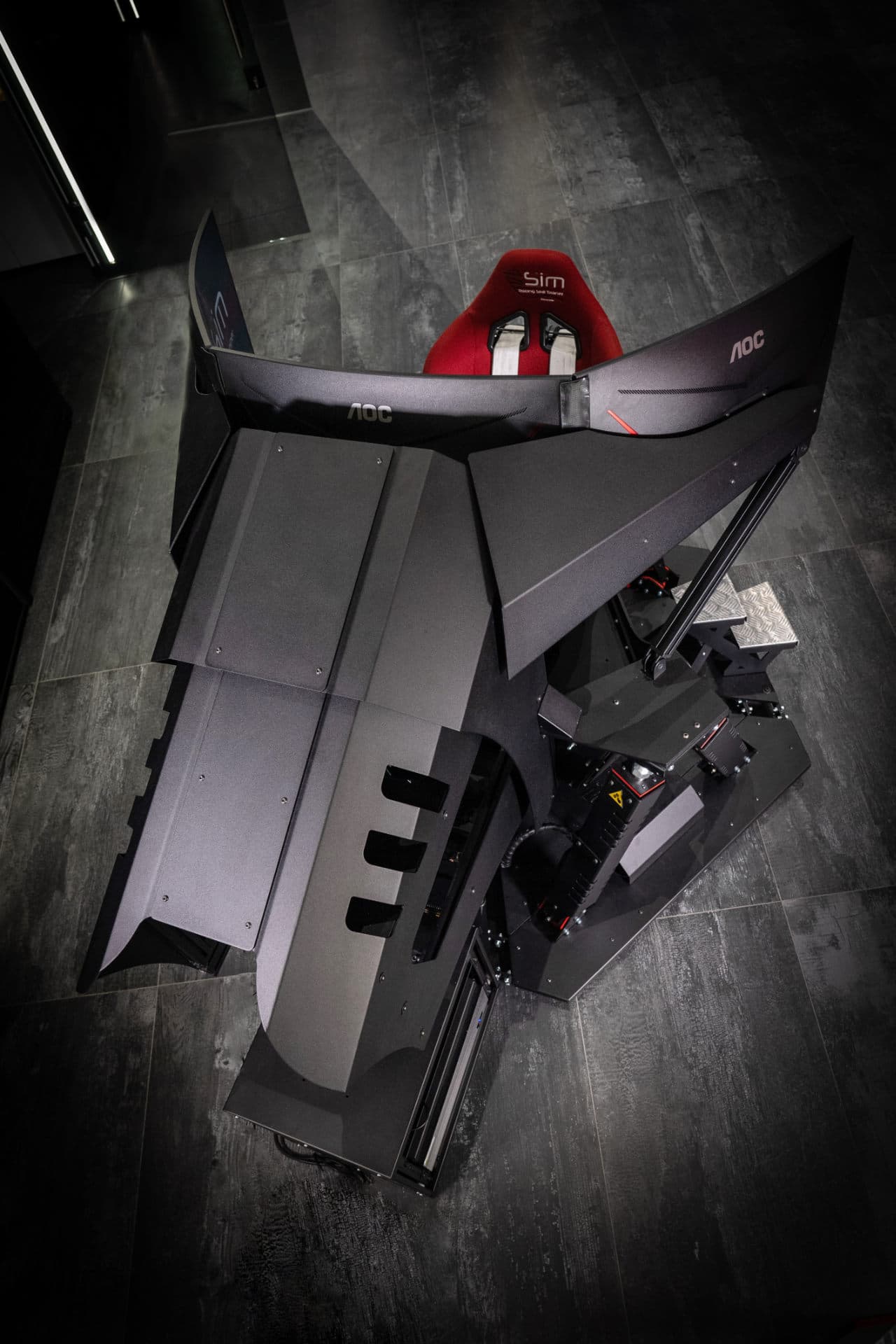 SIM RST 6DOF racing simulator on the QS-S25 motion platform - photo 4