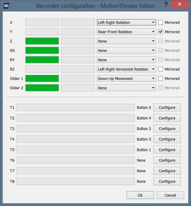 Joystick mapping