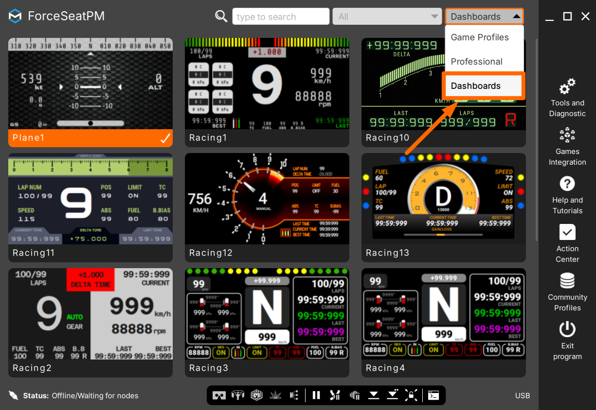 Dashboards