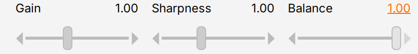 Roll-yaw balance +1