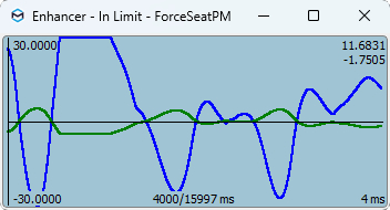 Sideslip yaw graph zoom
