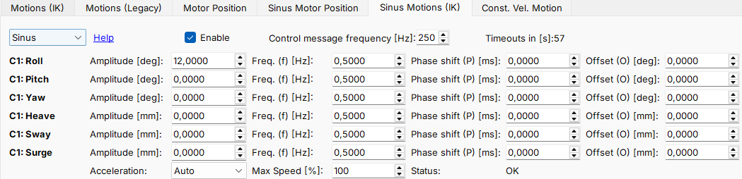 Sinus motion 3