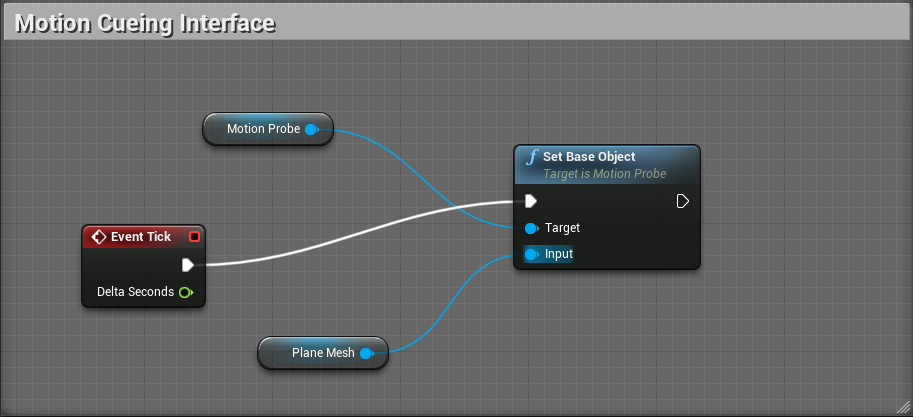 Unreal editor mci plane