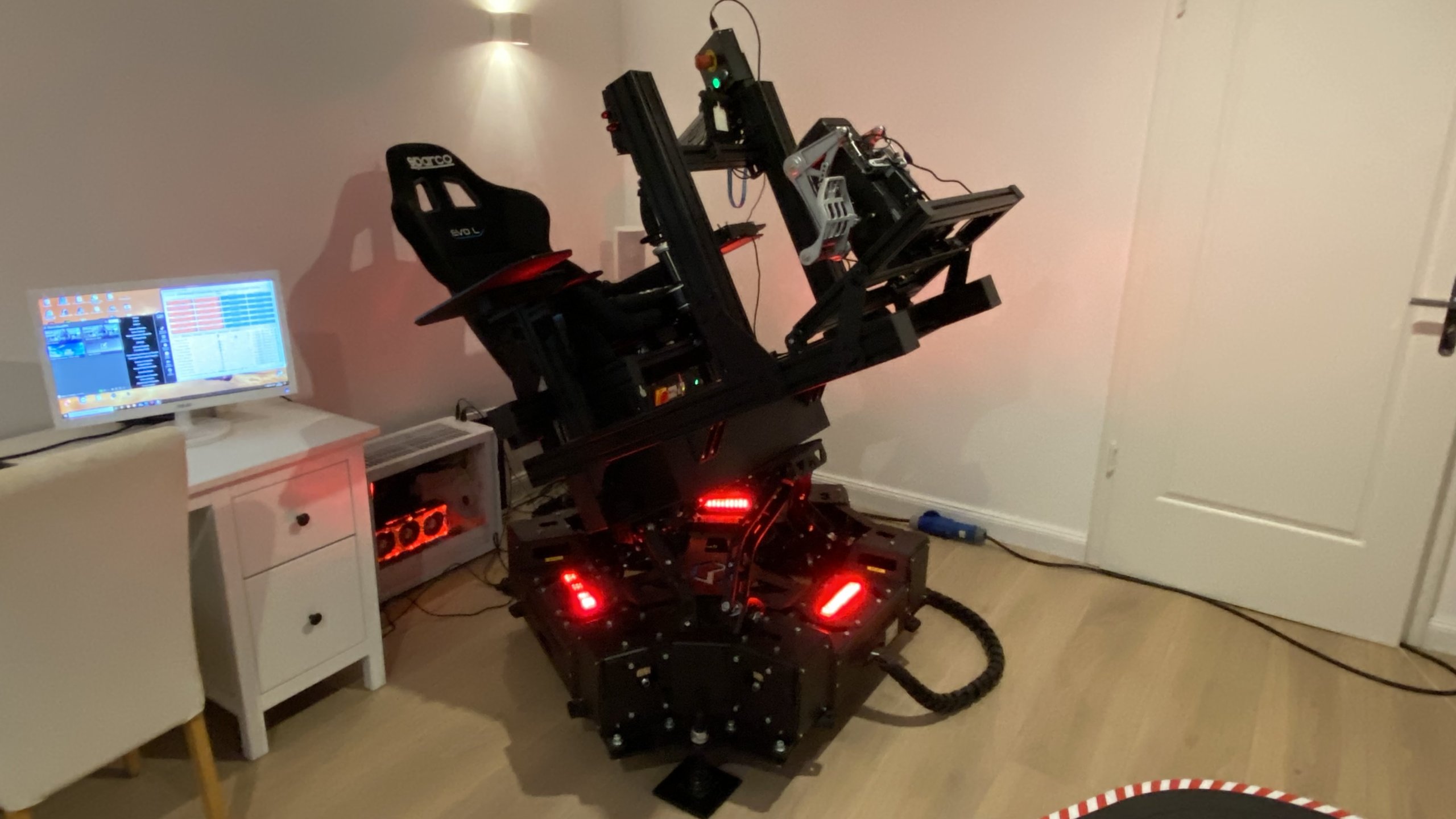 DCS Flight Simulator Motion Systems