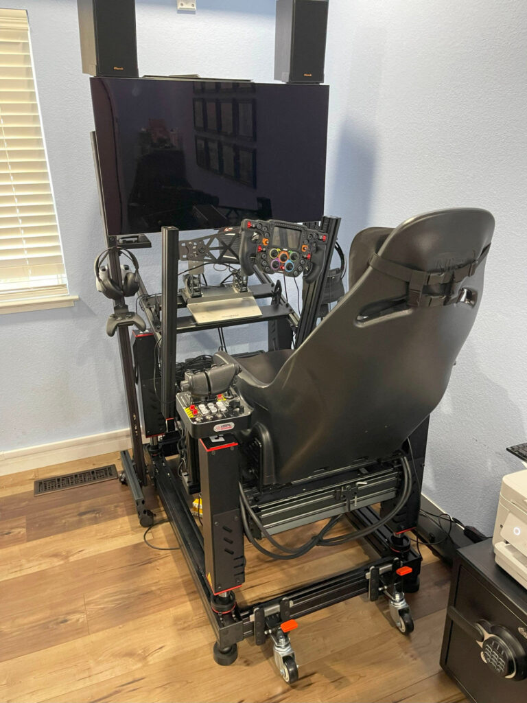 Sim racing and flight motion rig Sim racing and flight motion rig